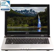 Notebook Semp Toshiba Intel Pentium Dual Core 2GB HD 160GB 14,1" - STI - DVD-RW 